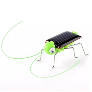 China 2023 New Arrivals Toys Green Color Solar Grasshopper Solar Powered Small Toys Promotional Toys on sale