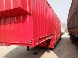 Buy Jost E100 Landing Gear Double Floor Steel Chassis Auto Vehicle Transporter Semi Trailer at wholesale prices