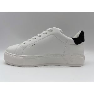 Classic White Leather Hiking Shoes Stylish Womens With Round Toes