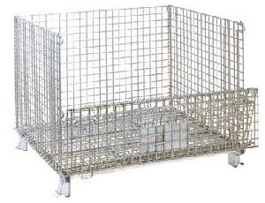 Quality Foldable and Stackable Storage Cages for sale