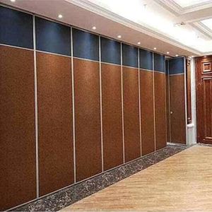 Lightweight Acoustic Folding Movable Partition Walls , Sliding Hotel Partition