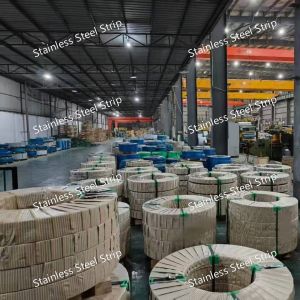 301 Stainless Steel Strip Rolls 0.15-2.0mm Thickness High Hardness