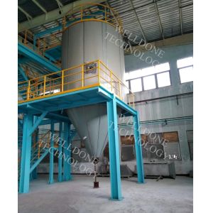 High Solubility / Fluidity Spray Drying Machine Steam Heating Resource
