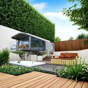 Quality Customizable Capsule Mobile Home Durable Capsule Container House for sale