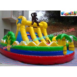 Outdoor Kids 1000D, 18 OZ PVCTarpaulin Inflatable Amusement Park Games for Re -