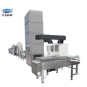 Automatic 75 Moulds 240kg/Hr Wafer Biscuit Manufacturing Equipment
