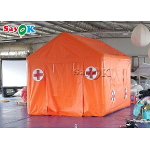 Field Hospital Tent PVC Tarpaulin Emergency Inflatable Medical Tent Waterproof