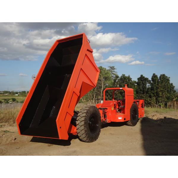 RT-15 Hydropower Low Profile Dump Truck For Mining , Quarrying , Construction