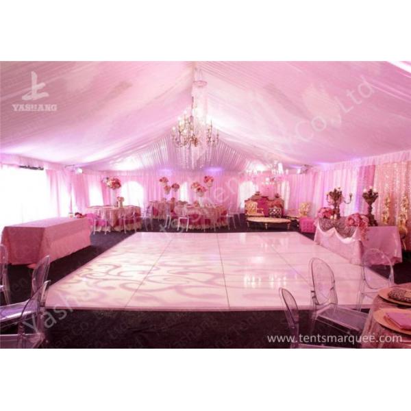 Simple Wave Roof Lining Deco Outside Aluminum Profile Luxury Wedding Tents