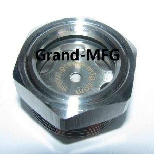 NPT2 INCH 3" SS304 Male Thread End Nut Type Equipwith big viewing window and