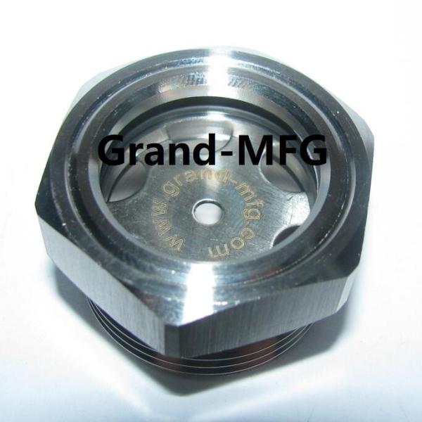 NPT2 INCH 3" SS304 Male Thread End Nut Type Equipwith big viewing window and