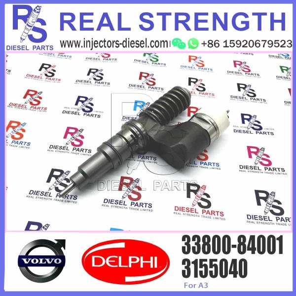 33800-84001 High Quality Hot Sale Common Rail Fuel Injection Diesel Fuel Injectors 33800-84001 For HUUNDRI D6CA