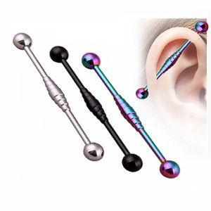 Wholesale Body Piercing Jewelry Surgical Steel Industrial Barbells Earring