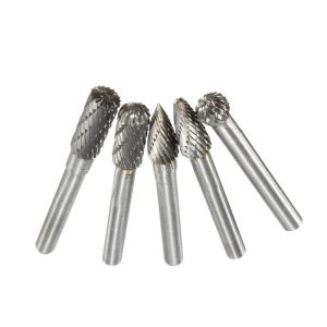 High Accuracy 3mm Carbide Burr , Carbide Rotary Bits Customized Length