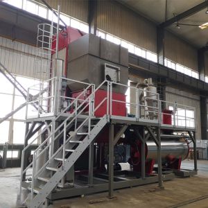 ISO9001 380V Rendering Plant Machinery For Poultry Waste