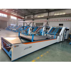 China High Speed Flute Laminator Machine with Reduced Glue Consumption for Cost Savings in Corrugated Lamination on sale
