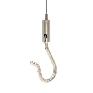 Customize Hanging Aircraft Adjustable Steel Cable Gripper With Snap Hook