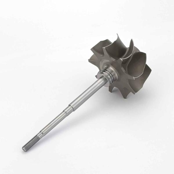 MS-TECH Turbo G40 Turbine Wheel Shaft 870630-3 FOR 860777-1/2/3 Ind 47.2mm Exd41.2mm Blades 5+5