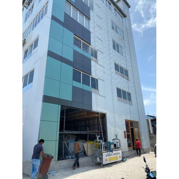 High Rise Steel Prefabricated Steel Structure Buildings Frame Homes For Maldives Use Insulation Materials