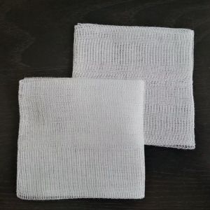 Degreasing Medical Gauze Swabs for Wound Cleaning 100% biodegradable