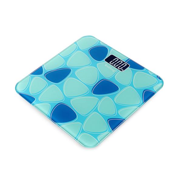 6MM Tempered Glass Platform Accurate Bathroom Scales For Hotel And Home Use