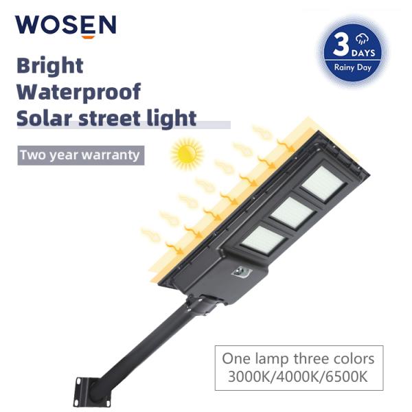 Ip65 Outdoor Solar Powered Street Light 50w 100w 150w 200w High Efficiency