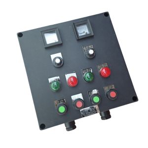 China 380V Flameproof Exproof GRP Control Station CNEX ATEX Approved Whole Plastic Customizable Cable Entry For Offshore Onshore Zone1 Zone2 on sale