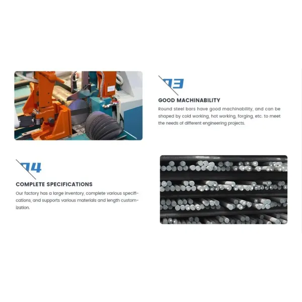 High-Strength Carbon Steel Rods for Manufacturing and Engineering Needs