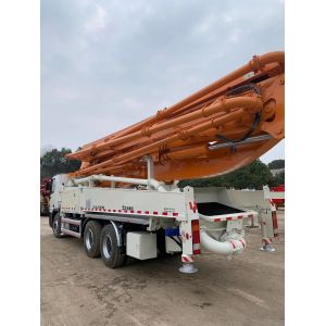 6x4 49m Boom Diesel Engine Used Cement Pump Truck