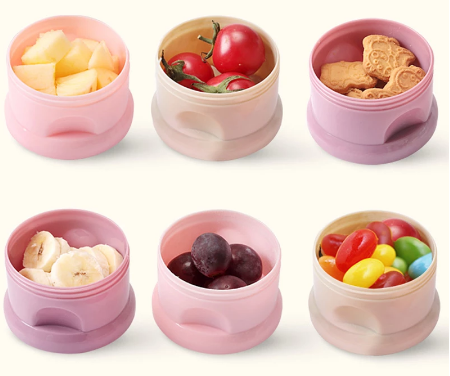 Lightweight Baby Milk Powder Storage Box Customer Color FDA Approval