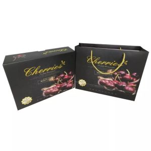 China ROYAL Packing Fruit Packaging Boxes Luxury Corrugated With Bags on sale