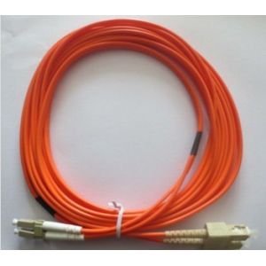 Simplex, Duplex 1M, 3M, 5M, Customized Fiber Optic Patch Cord Multimode Duplex SC-LC