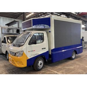 P6 P5 P4 LED FOTON 4x2 Mobile Digital Billboard Truck