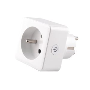 Quality French Standard 16A Wi-Fi Smart Plug Socket With Power Metering Function for sale