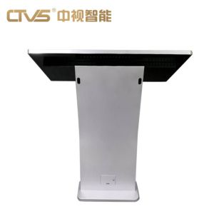 Vertical Self Service Kiosk Machine All In One Horizontal Multimedia Display