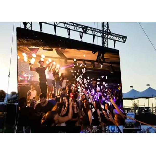 Waterproof IP65 Exterior Multicolor LED Display for Outdoor Advertising Input Voltage AC 110/220V