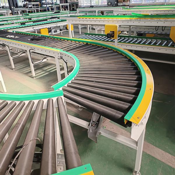 Buy Manual Anti-Static Roller Conveyor Line for Electronics 50mm Roller Diameter at wholesale prices