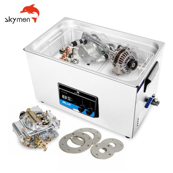 Buy Metal Parts SUS304 Tank 600W 30L Bench Ultrasonic Cleaner at wholesale prices