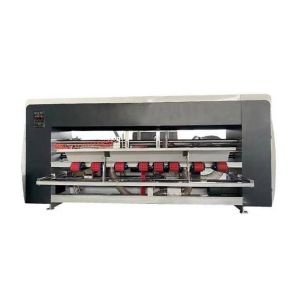 220pcs/Min Automatic Folder Gluer Stitcher Machine 7000kgs PLC Control