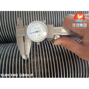 ASTM A335 P22 Solid Fin Tube With 11-13Cr Fin Material Used In Furnace And