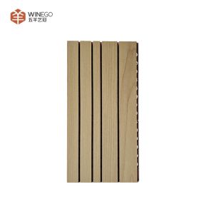 China Customizable Design Options Grooved Acoustic Panel For Versatile Applications on sale