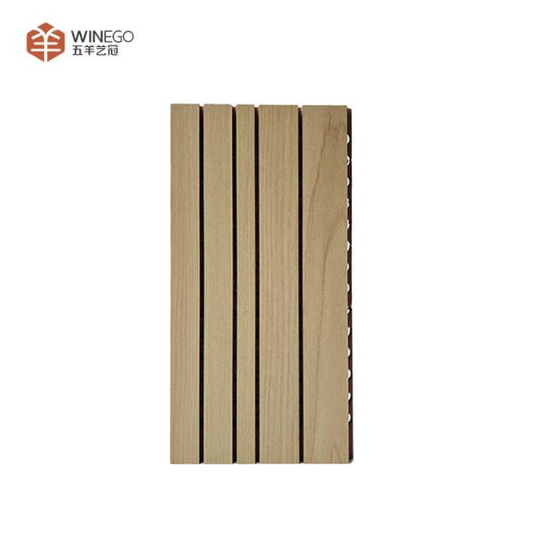 Buy Customizable Design Options Grooved Acoustic Panel For Versatile Applications at wholesale prices