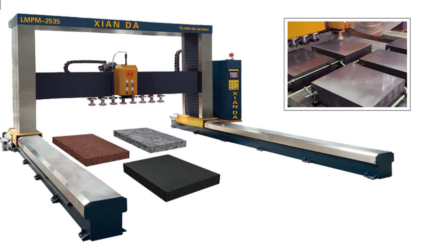 China Heavy-Duty Gantry Intelligent Polishing Machine - Automatic Feed & Polishing Cycle on sale