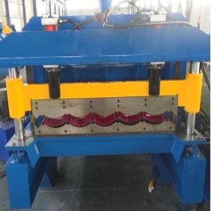Quality PPGI PPGL Glazed Steel Forming Machines / Roof Making Machine 70 Mm Shaft Diameter for sale