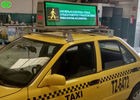 P5 Double-Sided Taxi Roof LED Display IP65 Waterproof 6500cd/sqm