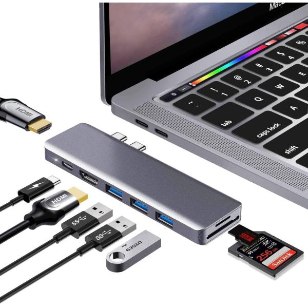 Buy 11 In 1 Multiport USB C USB-C Type-C PD 4K HDTV Hub Adapter Docking Station With RJ45 at wholesale prices