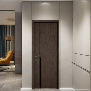 Termite Resistant Waterproof WPC Hollow Doors 600mm 700mm Width
