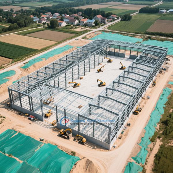 Buy High Quality PEB Steel Structure Factory Building For Industrial Use  at wholesale prices