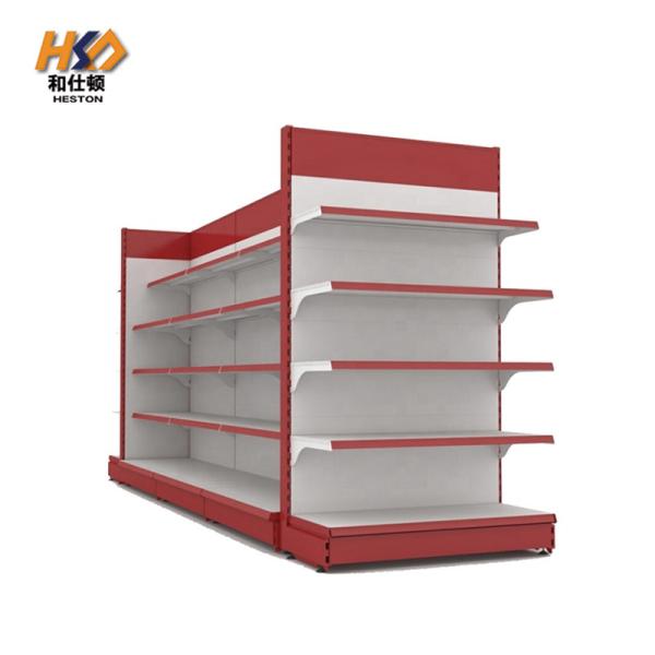 Buy Pegboard Back Panel Retail Store Rack Gondola Shelving Supermarket Shelf at wholesale prices