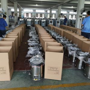 Portable Steam Autoclave Vertical Sterilizer Equipment 18L